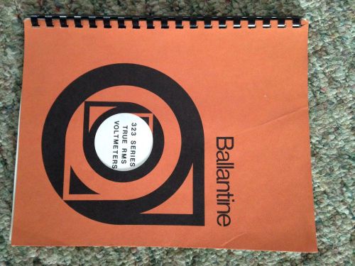 Ballantine 1975 Instruction Manual