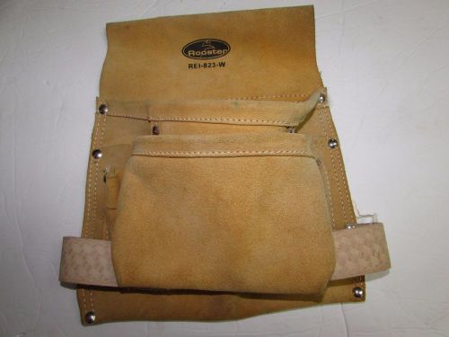 Rooster Small Suede Tool Belt REI-499-5-W