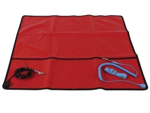 Field Anti-Static Mat with Ground Cord - 24&#034; X 24&#034; ( AS9 )