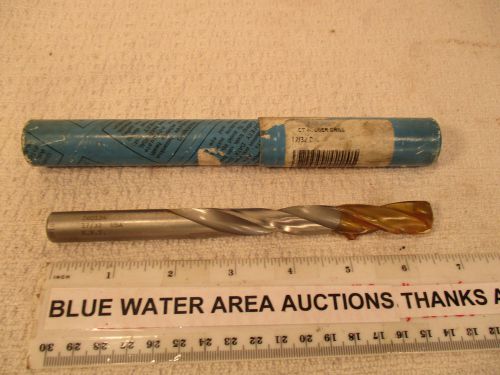 NEW 17/32&#034; Carbide Tip Jobbers Drill, R.R.T. Made in USA, # 260134, 6 3/4&#034; OAL