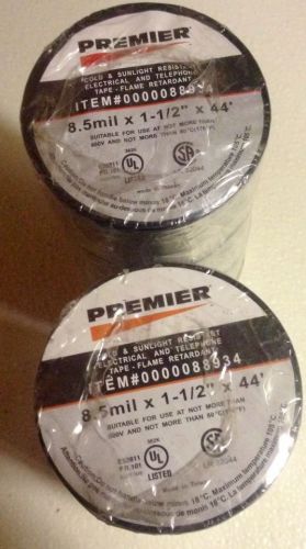Premier premium grade electrical tape: 1-1/2 in. x 44 ft. each (10 rolls) for sale