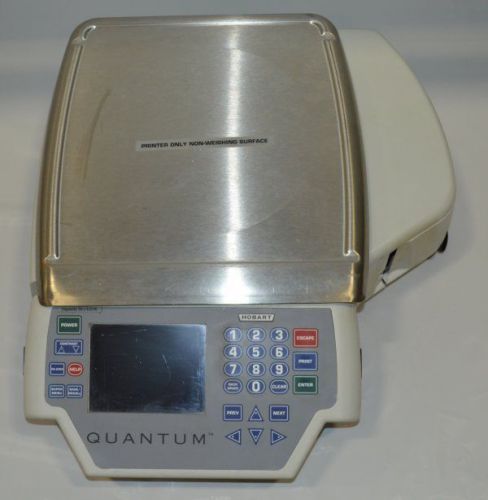 Hobart quantum digital deli grocery scale printer  ml 29252-bj suffix - qmax for sale