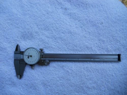 Sears .001 CRAFTSMAN 6&#034; Dial Caliper ~ No. 40172 ~ Machinist/Inspection/JAPAN