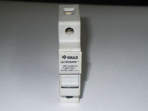 Gould Ultrasafe USCC1 1 Pole Fuseholder, 30 Amp, 600 Volt, Used