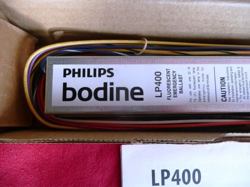 Philips Bodine LP400M Flourescent Emergency Ballast, 781087079270, sold in bulk