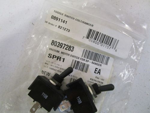 LOT OF 2 NSS TOGGLE SWITCH 08-9-114-1 *NEW OUT OF BOX *