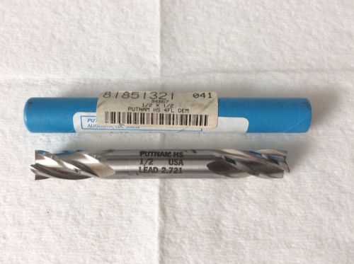 Putnam 94867 A-14 1/2&#034;  Lead 2.721 Double Ended End Mill A14 4 FL