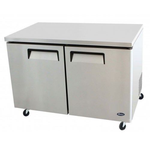 Atosa USA MGF8407 Stainless Steel Undercounter 60-Inch Two Door Freezer