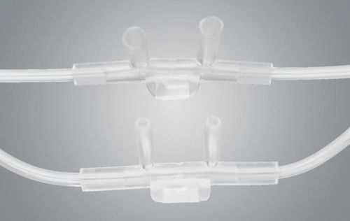 10 pack airlife 001309 adult nasal oxygen cannula flared tip without tubing for sale
