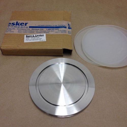 Kurt j lesker qf100-bk , iso-100 blank k-style flange for sale