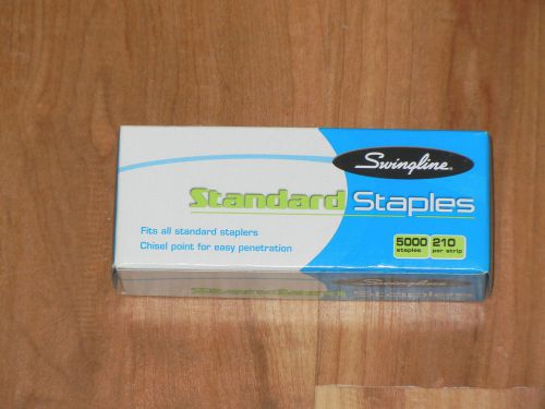 SWINGLINE STANDARD STAPLES # 35108 5000 PER BOX