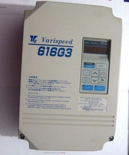 Yaskawa inverter cimr-g3v20p40.5hp 200v for sale