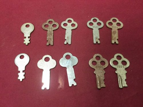 Excelsior Luggage Pre-cut Keys, 3310, 5985, 5986, 5987, Set of 10 - Locksmith