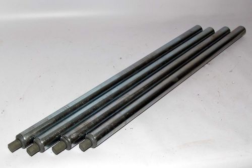 Lot of 4 Replacement  galvanised legs for stainless steel Foodservice table sink