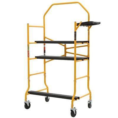 Metaltech job site series scaffold 900 lb load capacity scaffolding rolling new for sale