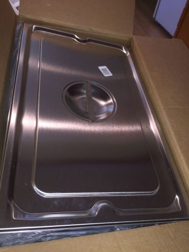Vollrath Stainless Steel Cover, Lid for Super Pan (Steam Table) 20 3/4&#034;X12 3/4