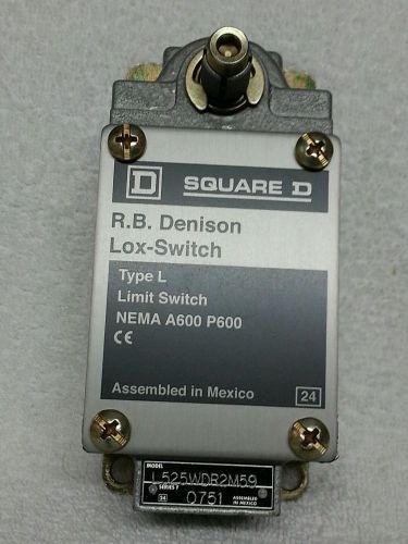 Square D L525WDR2M59 R.B. Denison Lox Limit Switch - NOS