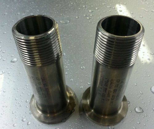 Heat exchanger titanium ports 1&#034; nipple npt schmidt adapter d940201 for sale