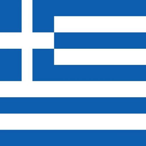 30 Custom Greece Flag Personalized Address Labels