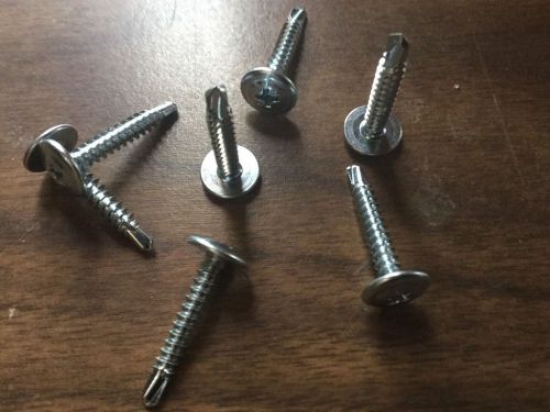 8 x 1-1/4  self drill screw  ph mod truss head lath zinc (round head) (100 pc) for sale