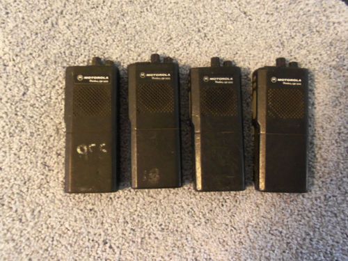Four motorola gp300 portable radios for sale