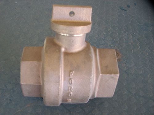 Curb stop valve,  2&#034;  Brass