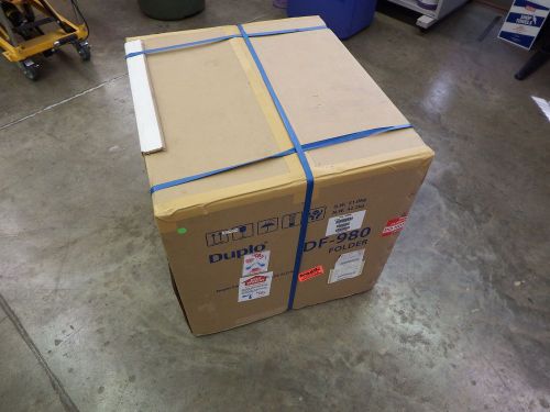 New In Box Duplo DF-980 Automatic Folder Standard Horizon OFM Baum Martin Yale