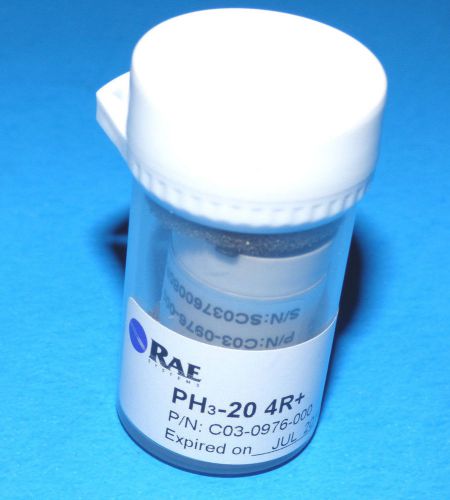 RAE Phosphine PH3-20 4R+  Gas Sensor 20ppm MultiRAE DetectorCo3-0976-000