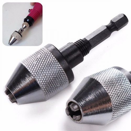 1/4inch keyless conversion chuck for impact driver 0.3-6.5mm drill chuck adapter for sale