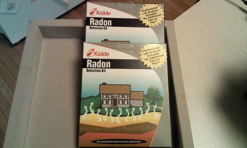 Kidde 442020 Radon Detection Kit Lot of 2