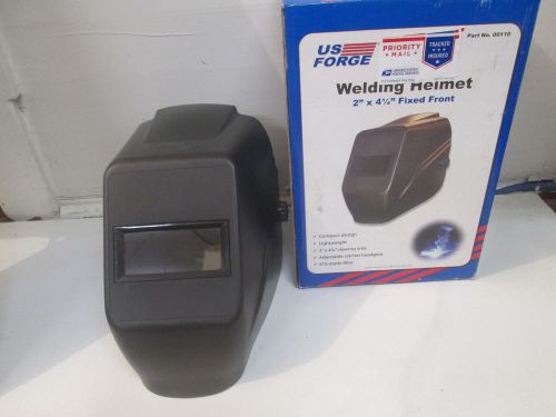 NEW US Forge Pro 001110 Sure Fit Fixed Front 2 X 4 1/2 Welding Helmet