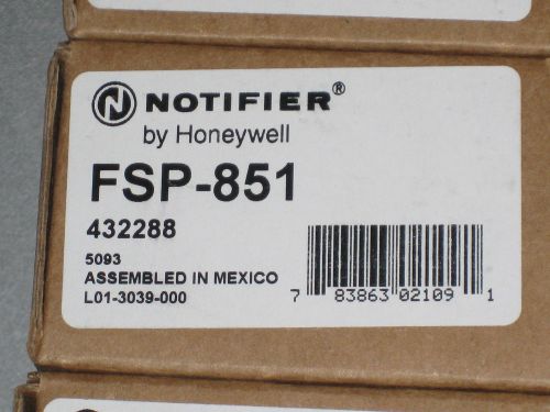 New Notifier  FSP-851  Addressable Smoke Detector Head   ++ NEW NEW NEW++