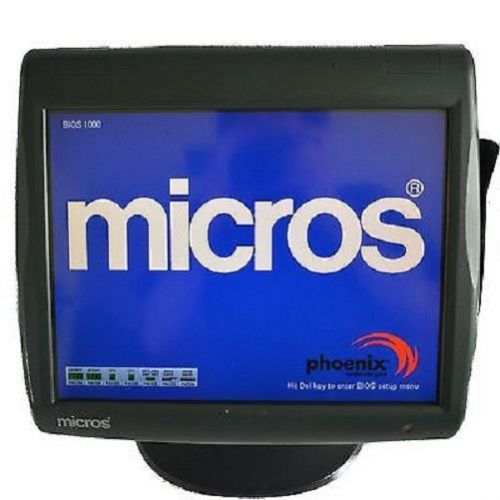 Micros ws5a touch terminal with stand e7 for sale