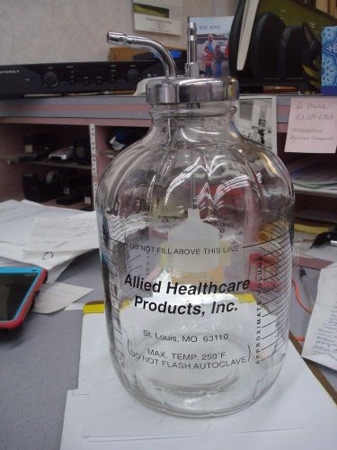 Allied healthcare suction collection bottle 2800ml chemtron gomco for sale