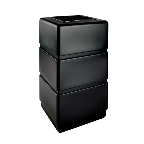 Commercial Waste Container  PolyTec 38-Gal 3-Tier Waste Container