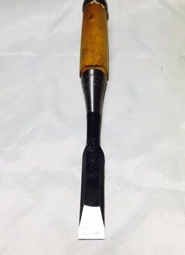 Vintage japanese chisel nomi g blade-length mm 15-224 master carpenter tool for sale