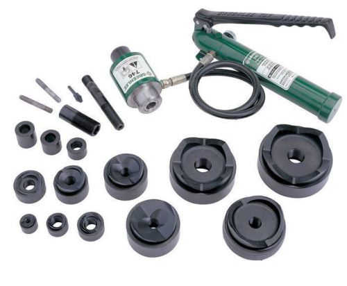 Greenlee new 7310 hydraulic punch set for sale