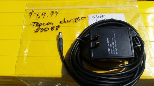 Topcon Charger P/N 50088 Input Vol 120V Output Vol 11.6V 300mA Model 11122