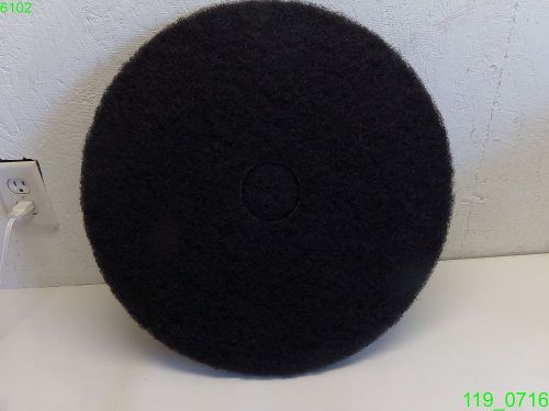 Niagara black floor stripping pads 20&#034; (pack of 5) 7200n - new for sale