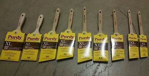 Brand New PURDY Professional Painting Brushes Lot of 9. Free shipping