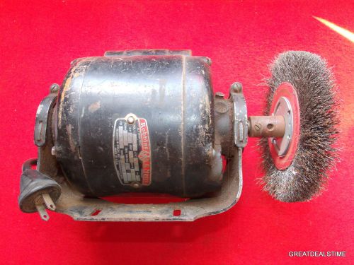 Antique motor robbins and meyers old fan /wire wheel motor 1 /8 hp 1725 rpm 115v for sale