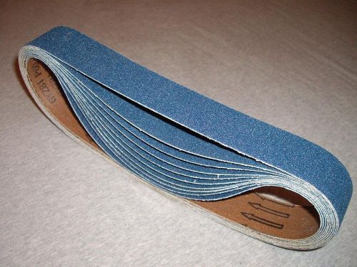 110 pcs zironcia belt for metabo hardin roxx bluerock pipe tube polisher sander for sale