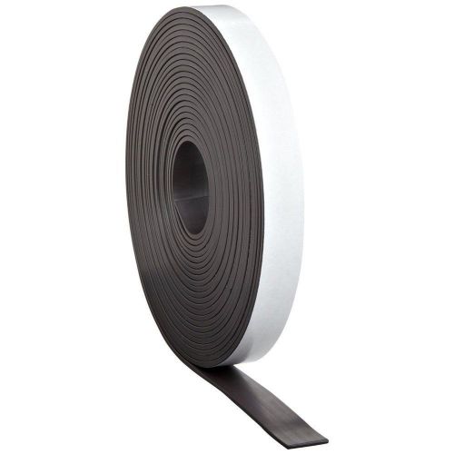 New 10 Feet Flexible Magnet Magnetic Strip 1&#034; wide Adhesive Back 30 Mil