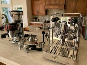 Quick Mill Espresso Maker and Macap M4 Grinder with Accessories *READ*