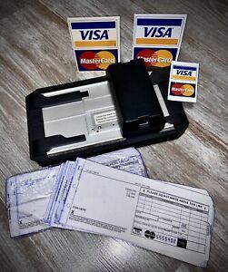 Addressograph Bartizan 4850 Manual Credit Card Imprint plus Extras