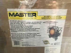Master MH-125-OFR-A 125,000 BTU Radiant Kerosene / Diesel Fuel oil Heater New