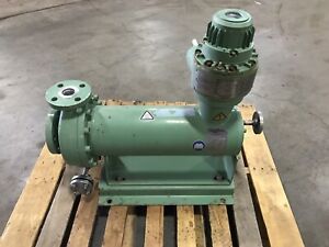 Nikkiso HQ23D-C3 Non-Seal Pump 1-3/4&#034; 2-1/2&#034;  14.7 HP 50 USgpm