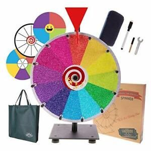 Prize Wheel Spinning Wheel for Prizes - Dry Erase Spin Small 12&#034; inch Color