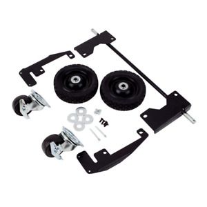 Generator Accessory Wheel Kit Swivel/Locking Front Casters Hardware Included