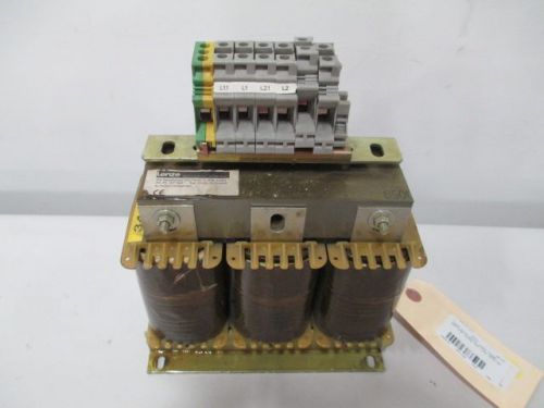 Lenze eln3 mains choke phase 3x0.75mh+-10% 3x45a amp line reactor d257109 for sale